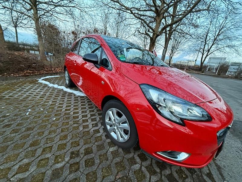 Gebraucht Opel Corsa 90 PS (66 kW) 2016 Rot Kleinwagen