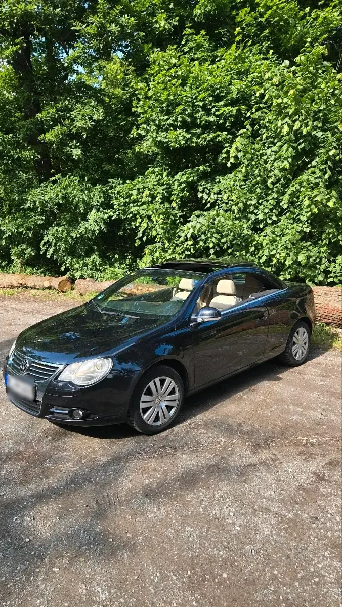 Brugt VW Eos 150 HK (110 kW) 2007 Sort Cabriolet