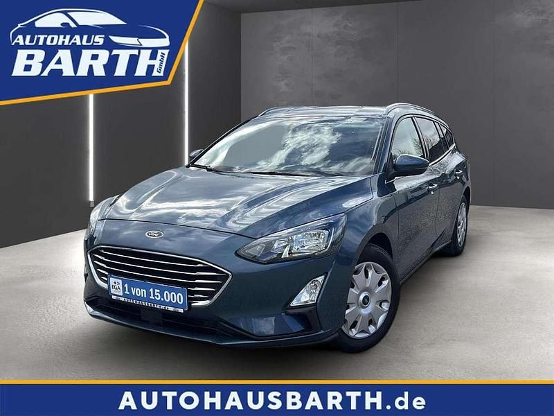 Gebraucht Ford Focus Titanium 125 PS (91 kW) 2021 Chromablau metallic (metallic) Kombi