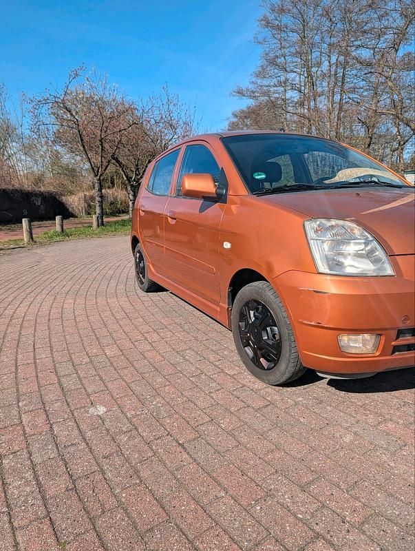 Gebraucht Kia Picanto EX 65 PS (47 kW) 2005 Orange Kleinwagen