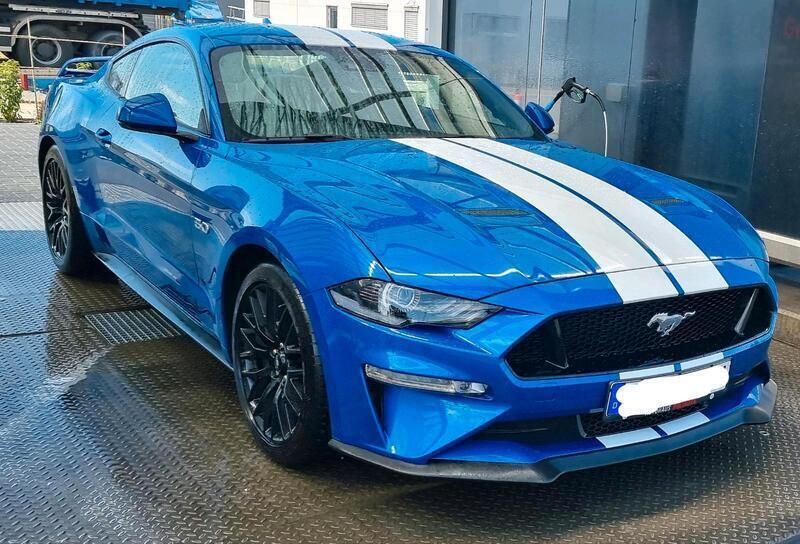Blau Gebraucht 2020 Ford Mustang GT Coupé | 37.000 € (Superpreis) - Bild 1/4