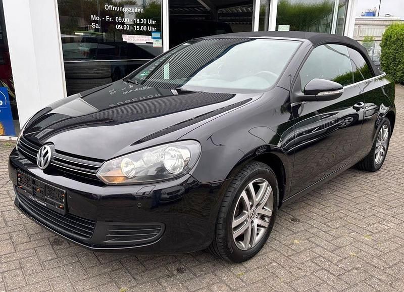 Schwarz Gebraucht 2012 VW Golf Cabriolet Basis Cabrio | 7.200 € (Guter Preis) - Bild 1/4