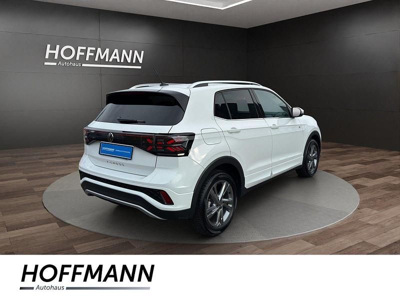 Gebraucht VW T-Cross R-line 116 PS (85 kW) 2024 Weiß SUV