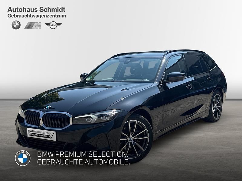 Saphirschwarz Gebraucht 2024 BMW 318 Sport Line Kombi | 35.690 € (Fairer Preis) - Bild 1/4