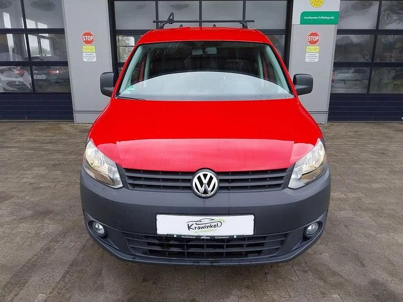 Gebraucht VW Caddy Maxi 102 PS (75 kW) 2013 Rot Van / Kleinbus