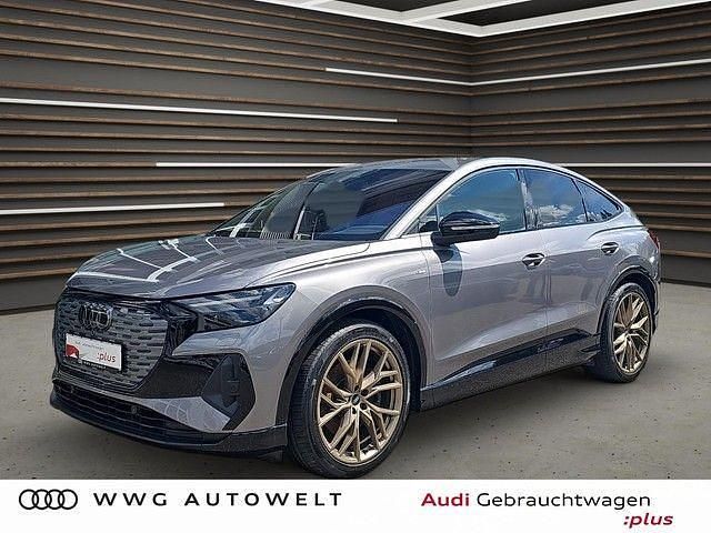 Taifungrau metallic Gebraucht 2022 Audi Q4 Sportback e-tron Ambiente SUV | 36.780 € (Fairer Preis) - Bild 1/4