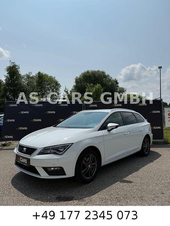 Gebraucht Seat Leon ST Style 110 PS (80 kW) 2018 Weiß Kombi