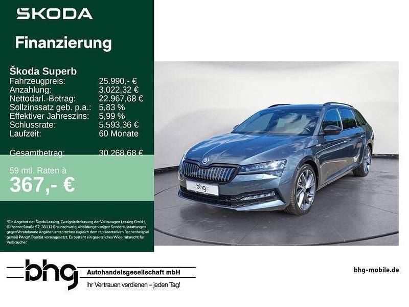 Grau Gebraucht 2021 Skoda Superb | 25.990 € (Etwas zu teuer) - Bild 1/4