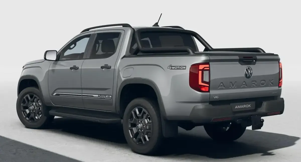 Neu VW Amarok Dark Label 241 PS (177 kW) 2026 Dark grey metallic Pickup