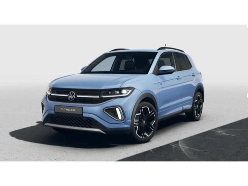 Neu VW T-Cross R-line 150 PS (110 kW) 2025 Clear blue metallic SUV