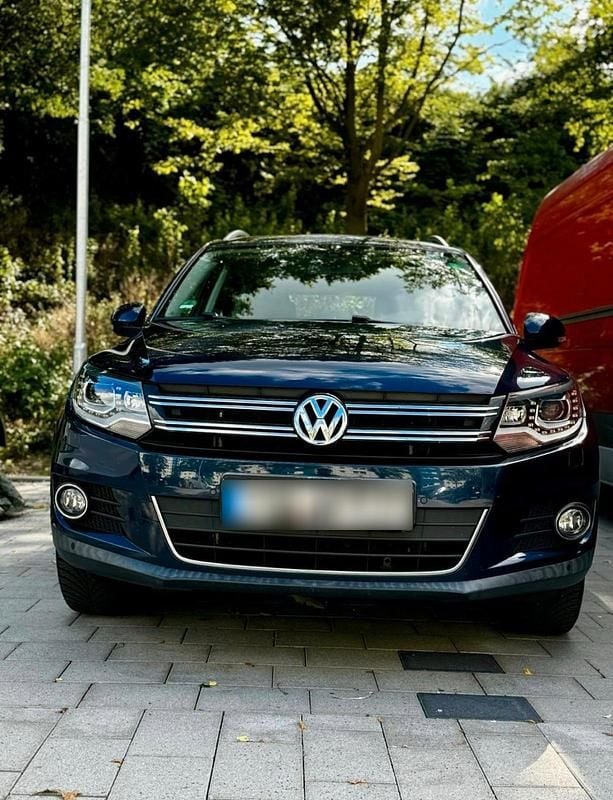 Gebraucht VW Tiguan 2011 Blau SUV