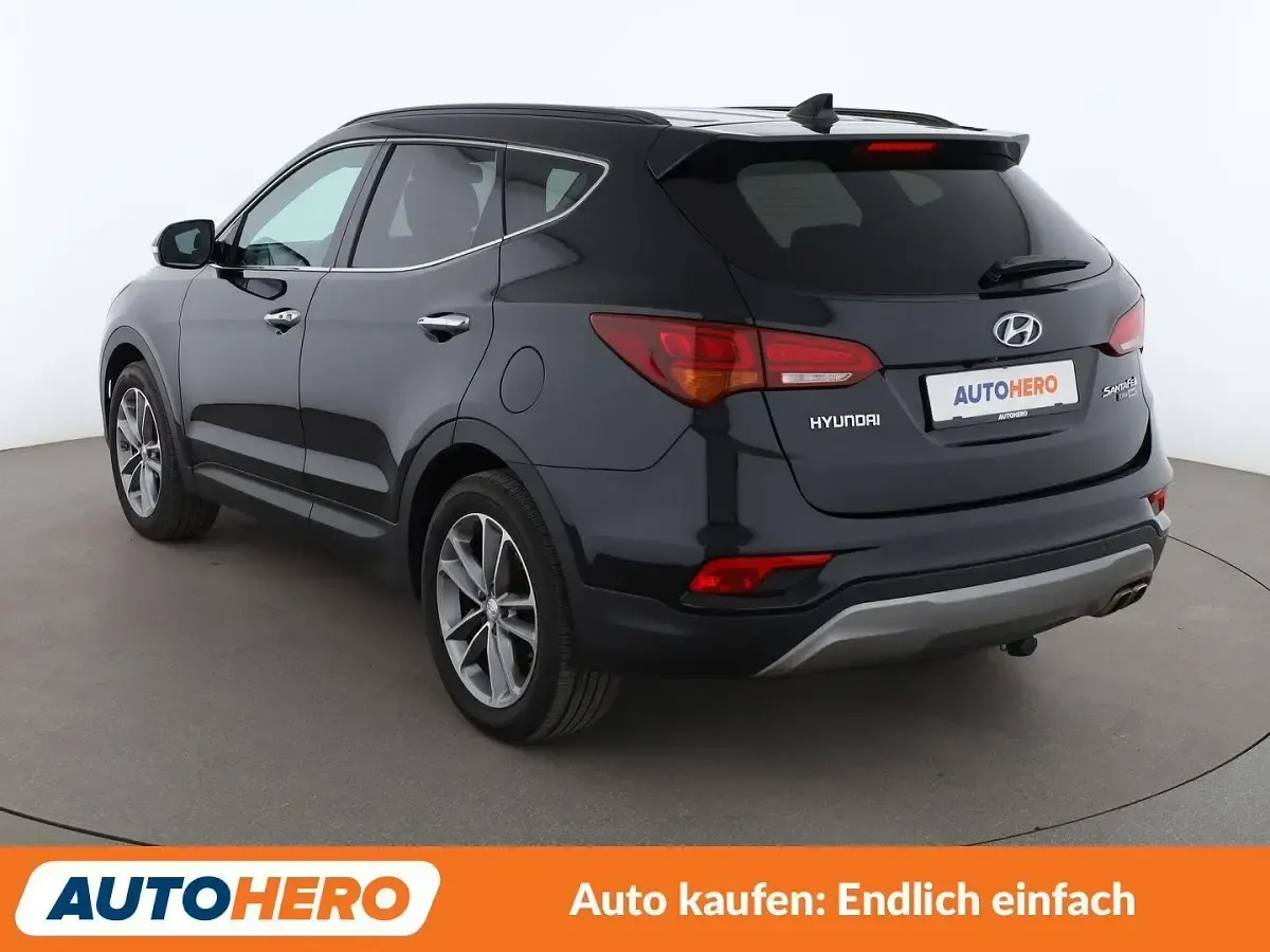 Gebraucht Hyundai Santa Fe Premium 200 PS (147 kW) 2017 Schwarz SUV