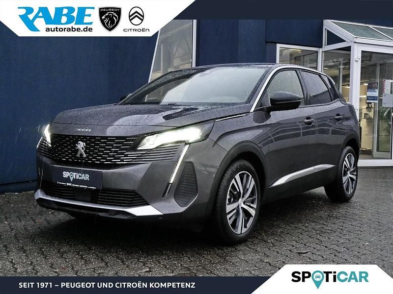 Platiniumgrau (metallic) Gebraucht 2024 Peugeot 3008 Allure SUV | 28.890 € (Guter Preis) - Bild 1/4