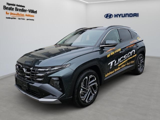Cypress green / mic Gebraucht 2024 Hyundai Tucson Prime SUV | 41.990 € (Teuer) - Bild 1/4