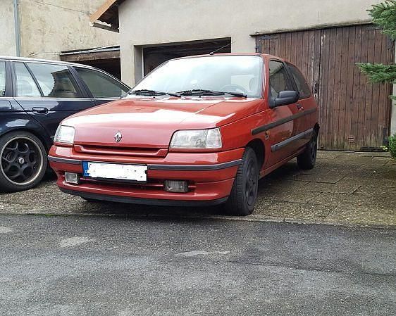 Gebraucht Renault Clio 75 PS (55 kW) 1994 Rot Kleinwagen