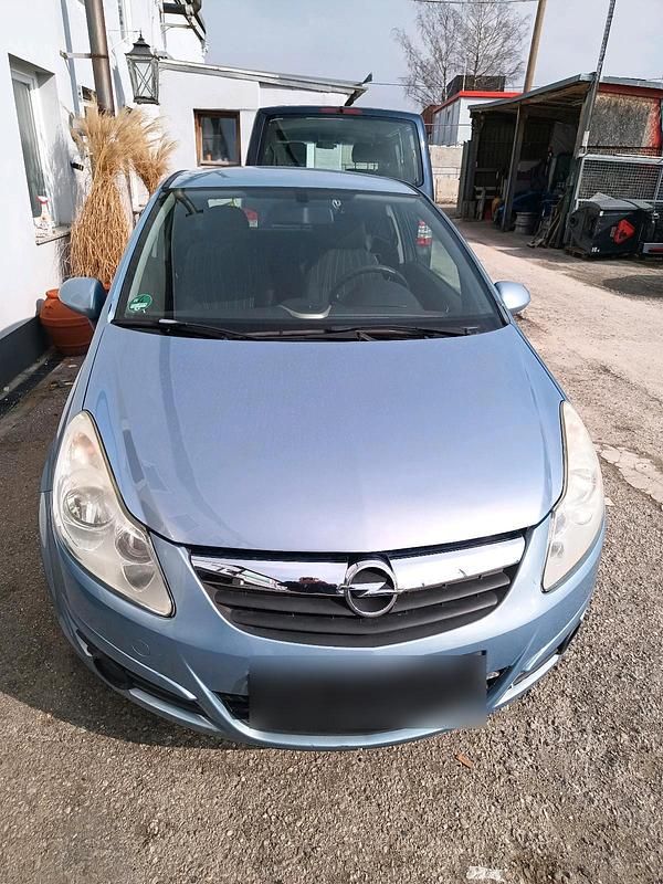 Gebraucht Opel Corsa 60 PS (44 kW) 2008 Blau Kleinwagen