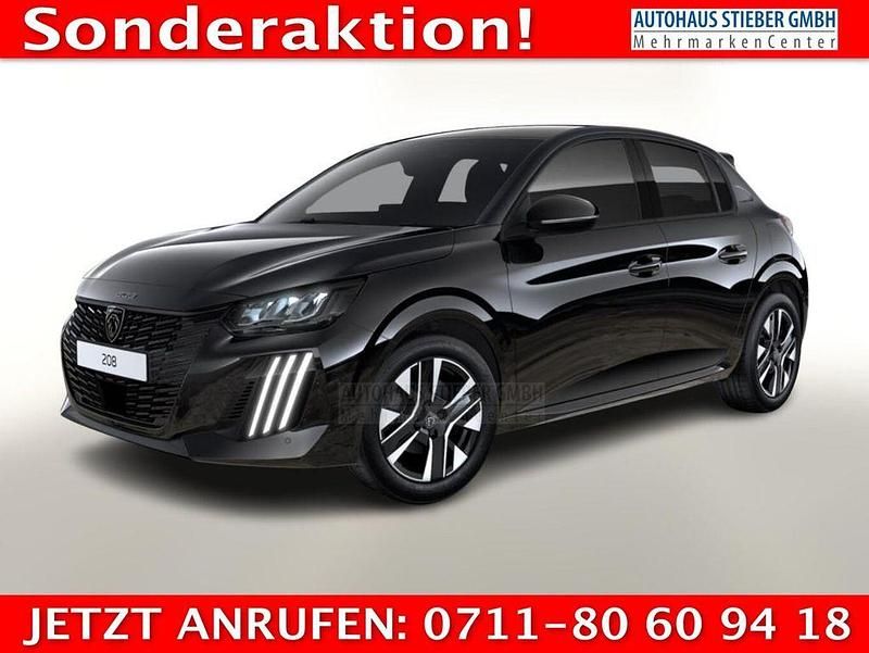 Schwarz Neu 2025 Peugeot 208 Allure Kleinwagen | 23.197 € (Guter Preis) - Bild 1/4