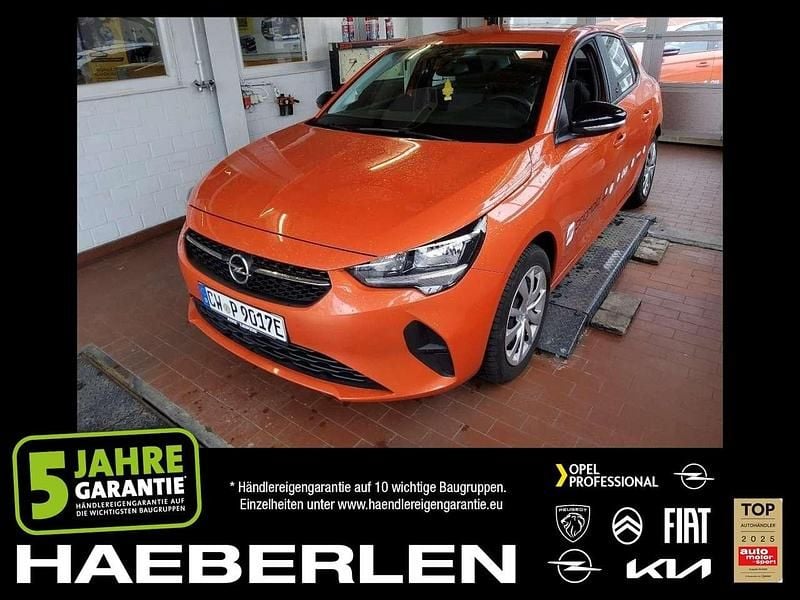 Gebraucht Opel Corsa-e Edition 100 kW (136 PS) 2022 Power orange/dynamik orange Kleinwagen