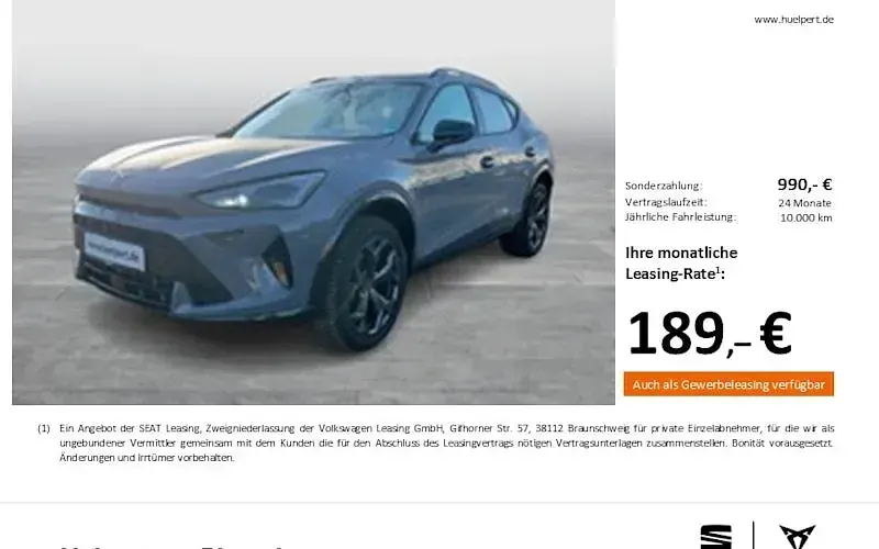 Gebraucht Cupra Formentor 150 PS (110 kW) 2025 Grau SUV