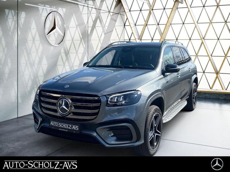 Metalliclack selenitgrau Gebraucht 2025 Mercedes GLS450 AMG SUV | 109.890 € - Bild 1/4