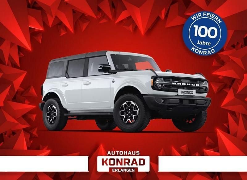 Weiß Neu 2026 Ford Bronco Outer Banks SUV | 56.490 € (Superpreis) - Bild 1/1