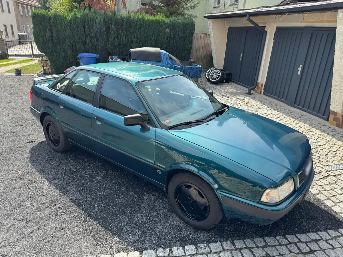Gebraucht Audi 80 89 PS (65 kW) 1992 Grün Limousine