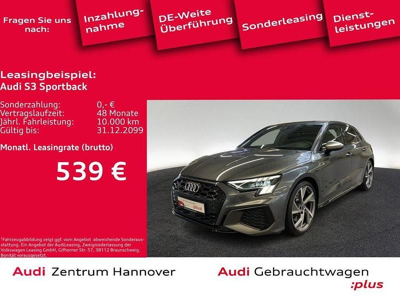 Daytonagrau perleffekt Gebraucht 2023 Audi S3 Ambiente Limousine | 40.950 € (Fairer Preis) - Bild 1/4