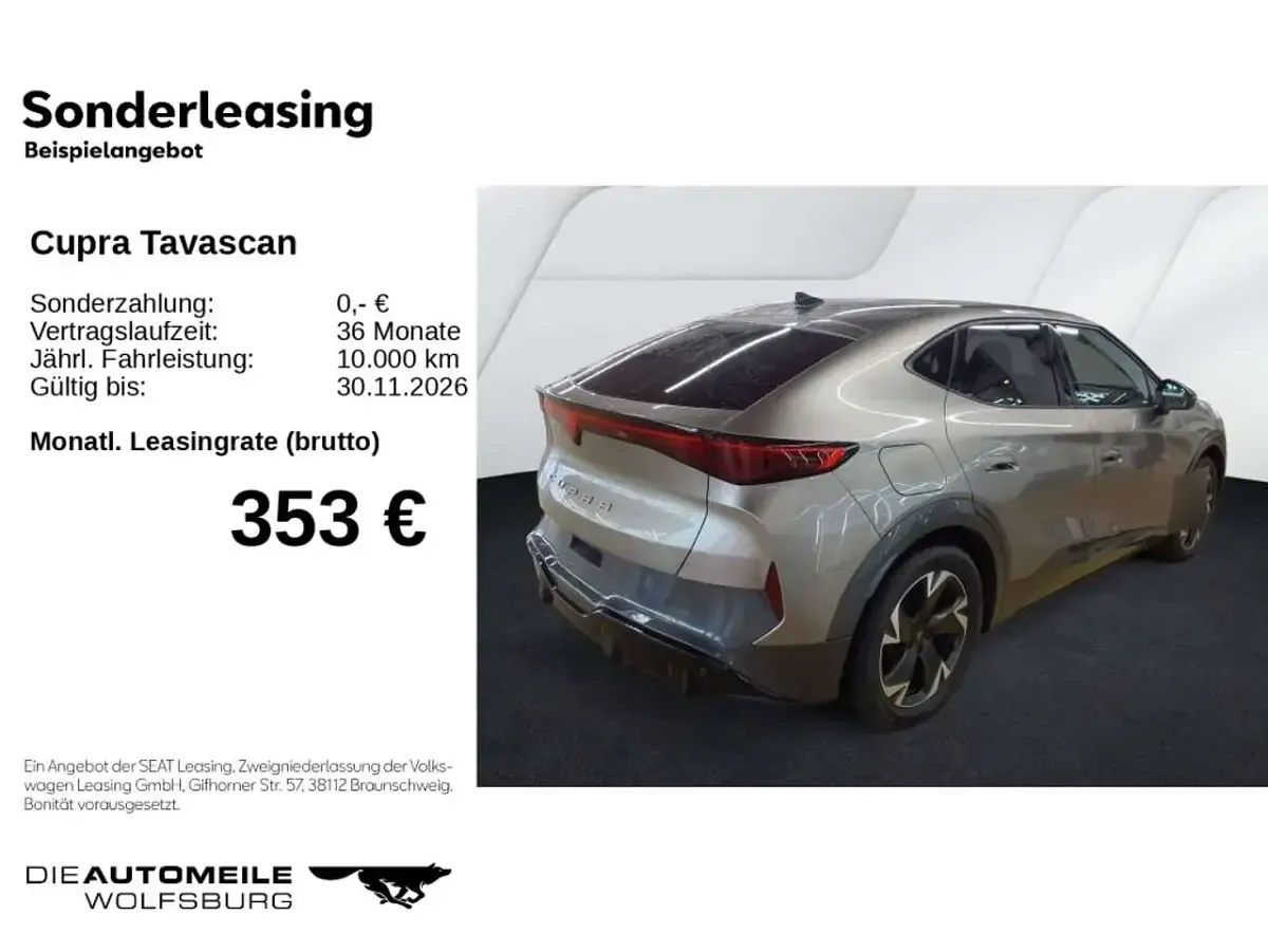 Gebraucht Cupra Tavascan Endurance 210 kW (286 PS) 2025 Atacama desert SUV