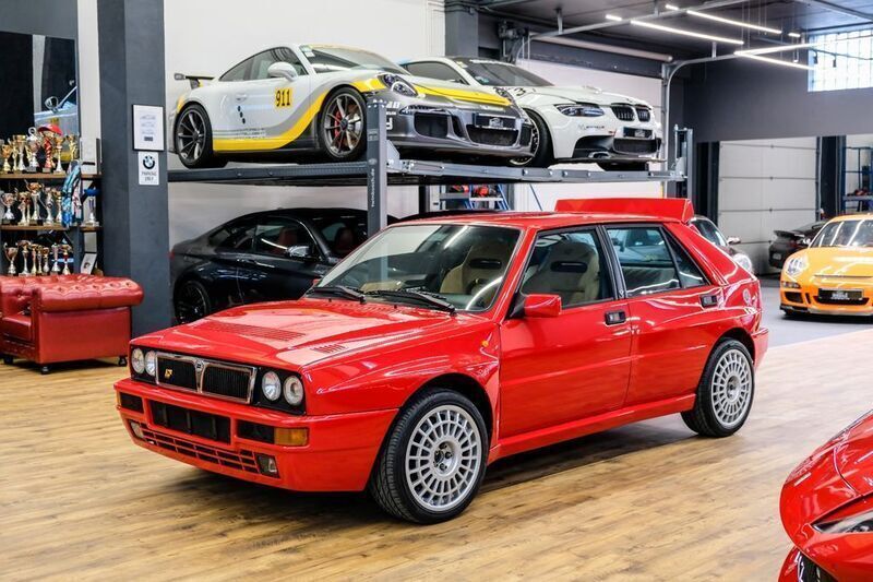 Gebraucht Lancia Delta 215 PS (158 kW) 1994 Rot Kleinwagen