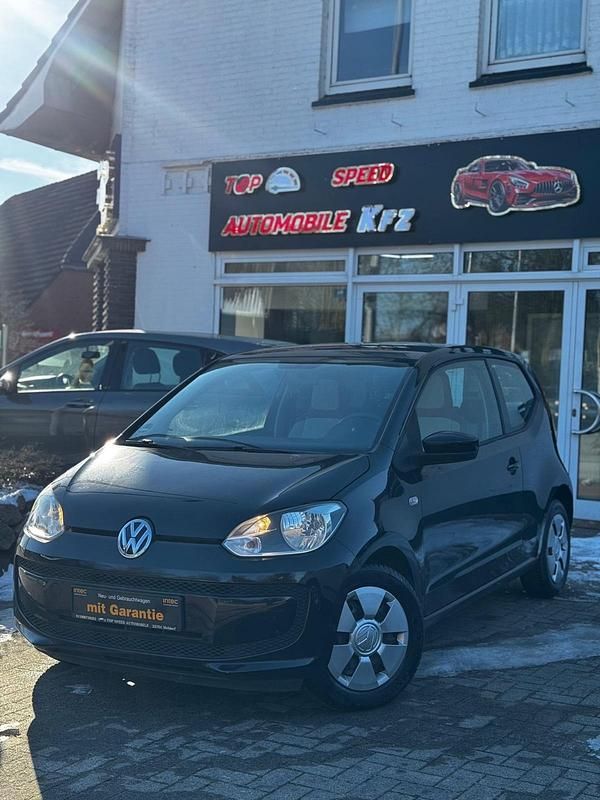 Gebraucht VW up! move up! 60 PS (44 kW) 2012 Schwarz Kleinwagen