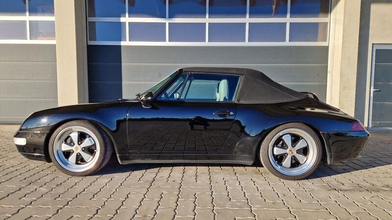 Schwarz Gebraucht 1996 Porsche 911 Carrera Cabriolet Cabrio | 86.000 € - Bild 1/4