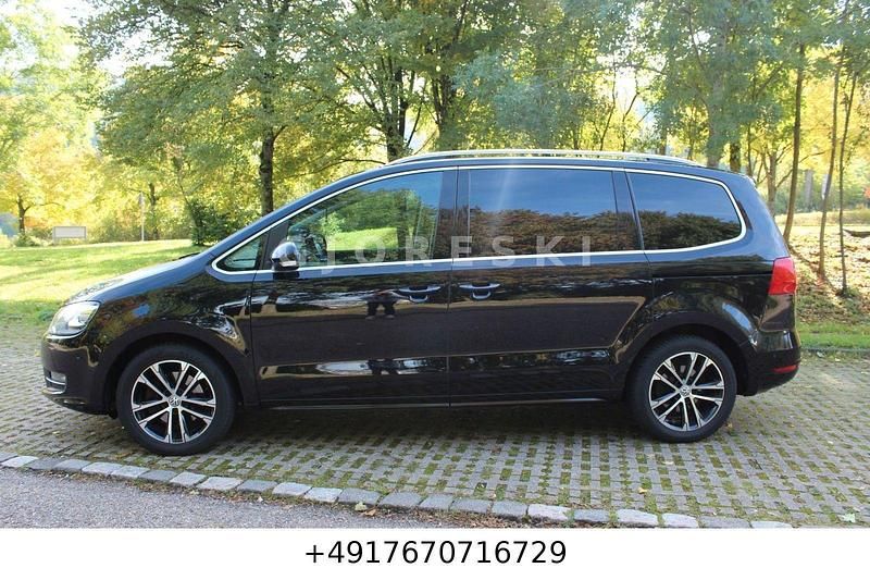 Gebraucht VW Sharan Highline 170 PS (125 kW) 2011 Schwarz Van / Kleinbus