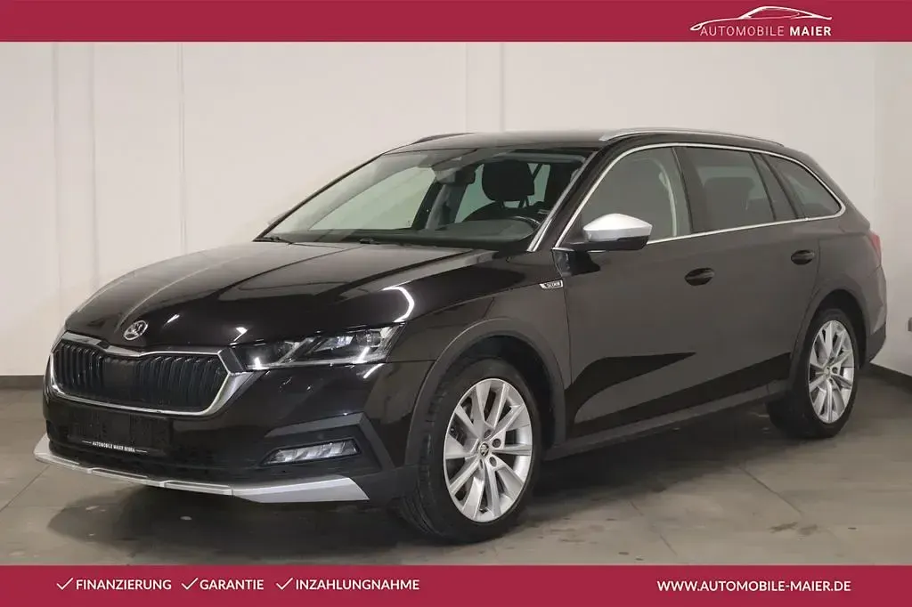 Gebraucht Skoda Octavia Scout Scout 4x4 200 PS (147 kW) 2022 Schwarzmagic perleffekt Kombi
