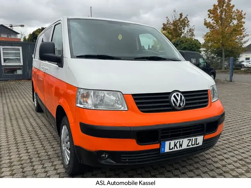 Usata VW Transporter 102 CV (75 kW) 2007 Arancione Furgone