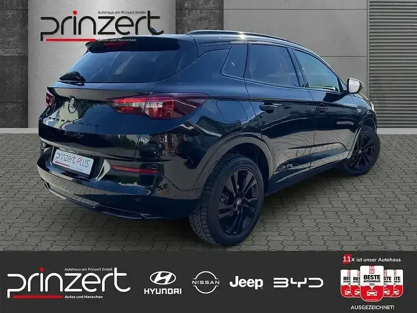 Gebraucht Opel Grandland X GS Line 131 PS (96 kW) 2024 Lackierung schwarz perla nera/metallic klarlack SUV