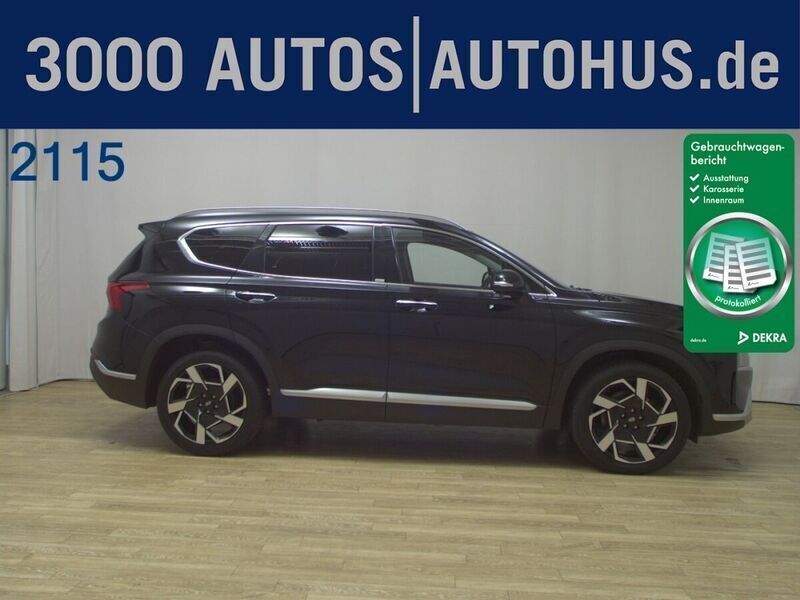 Schwarz Gebraucht 2021 Hyundai Santa Fe Prime SUV | 28.980 € (Guter Preis) - Bild 1/4