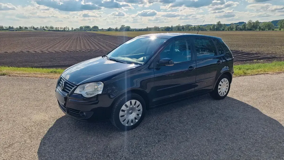 Gebraucht VW Polo 80 PS (58 kW) 2007 Schwarz Kleinwagen