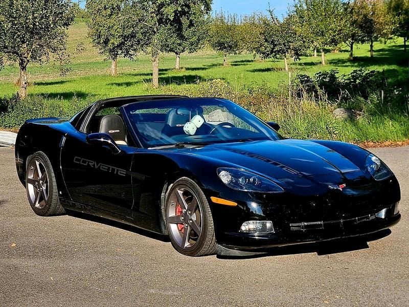 Schwarz Gebraucht 2008 Corvette C6 Coupé | 32.000 € (Superpreis) - Bild 1/4