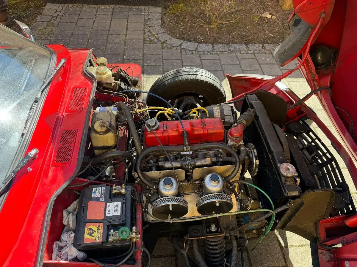 Gebraucht Triumph Spitfire 69 PS (50 kW) 1980 Rot Cabrio