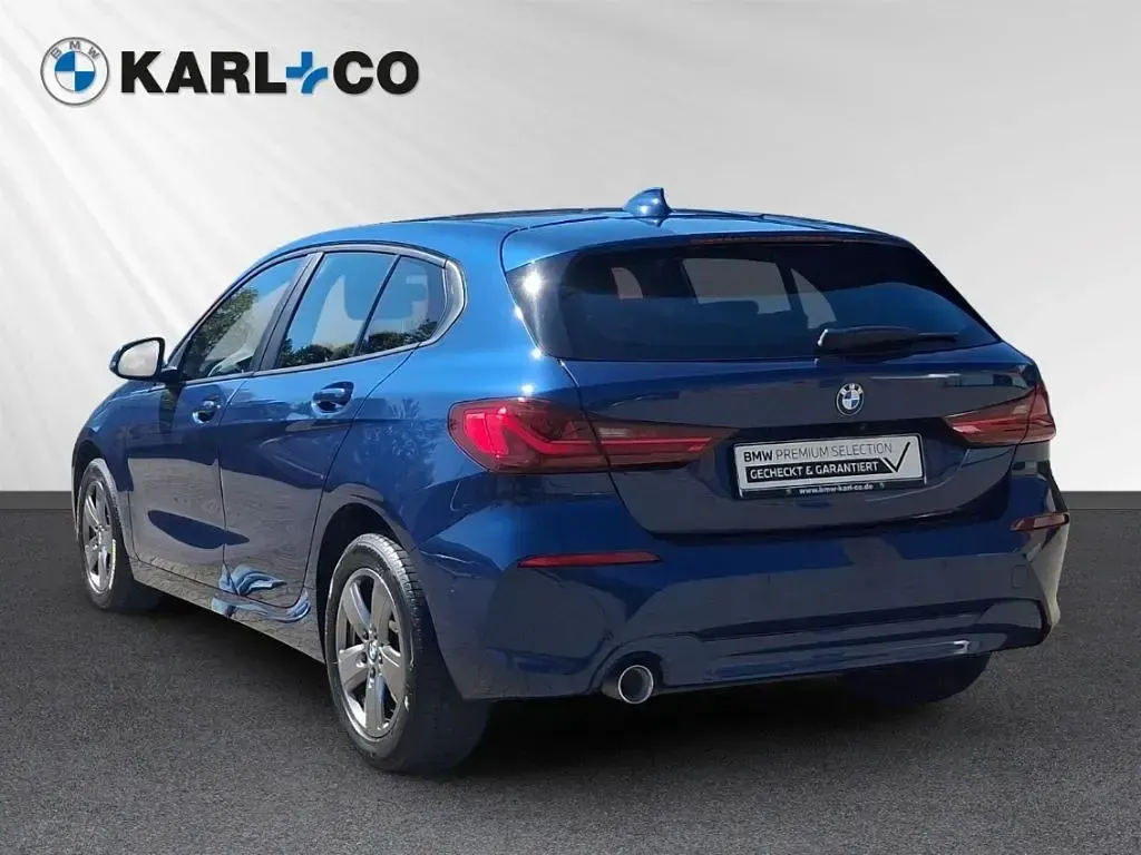 Second-hand BMW 116 Advantage 114 CP (83 kW) 2023 Albastru Hatchback