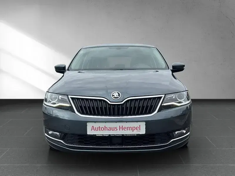 Gebraucht Skoda Rapid Clever 125 PS (91 kW) 2018 Grau Kleinwagen