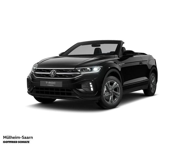 Schwarz Neu 2025 VW T-Roc Cabriolet R-line Cabrio | 40.500 € (Guter Preis) - Bild 1/4