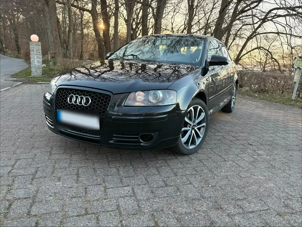 Usata Audi A3 105 CV (77 kW) 2007 Nero Utilitaria
