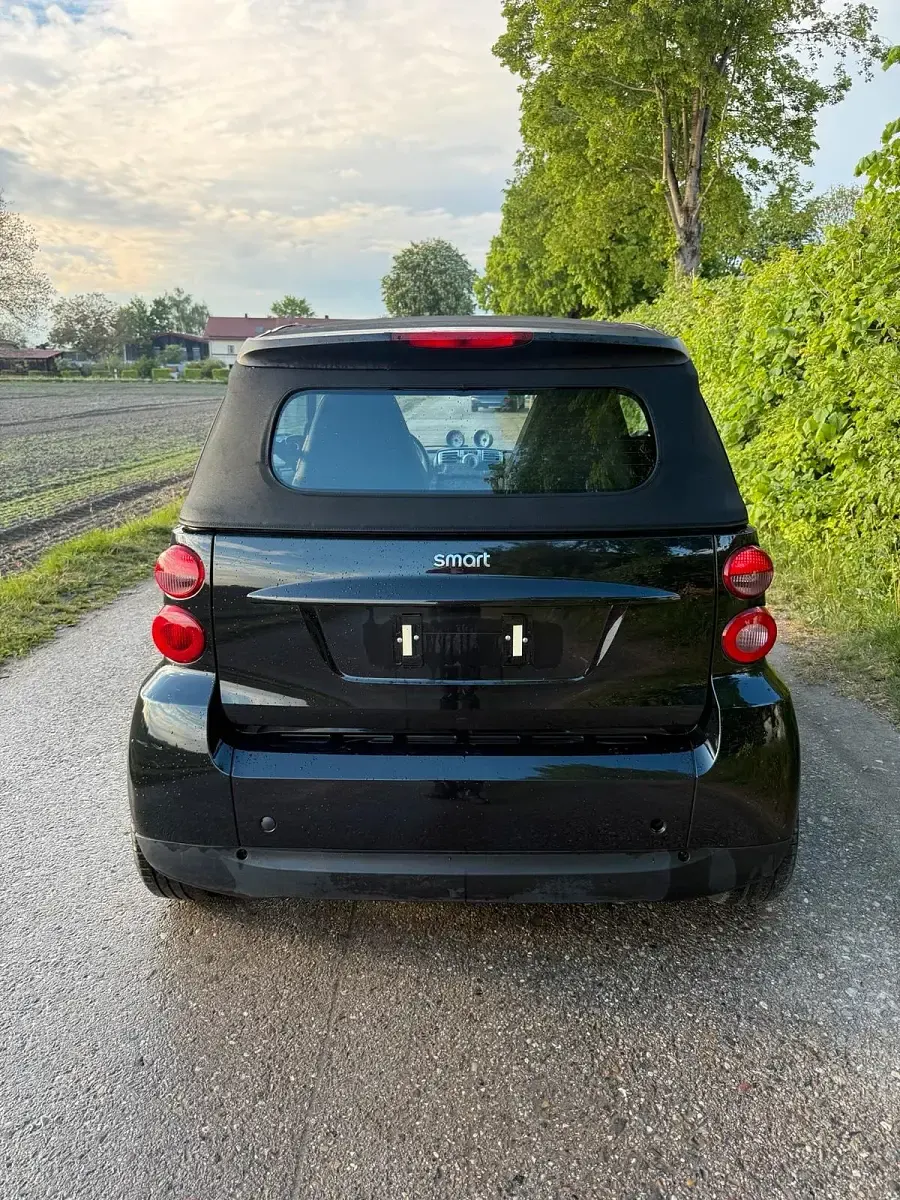 Usata Smart ForTwo Cabrio 70 CV (51 kW) 2007 Nero Cabrio
