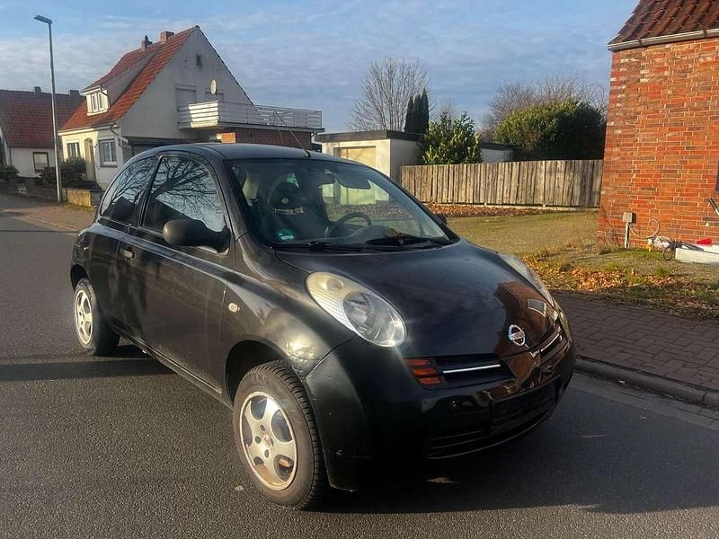 Schwarz Gebraucht 2003 Nissan Micra City Kleinwagen | 430 € (Superpreis) - Bild 1/4
