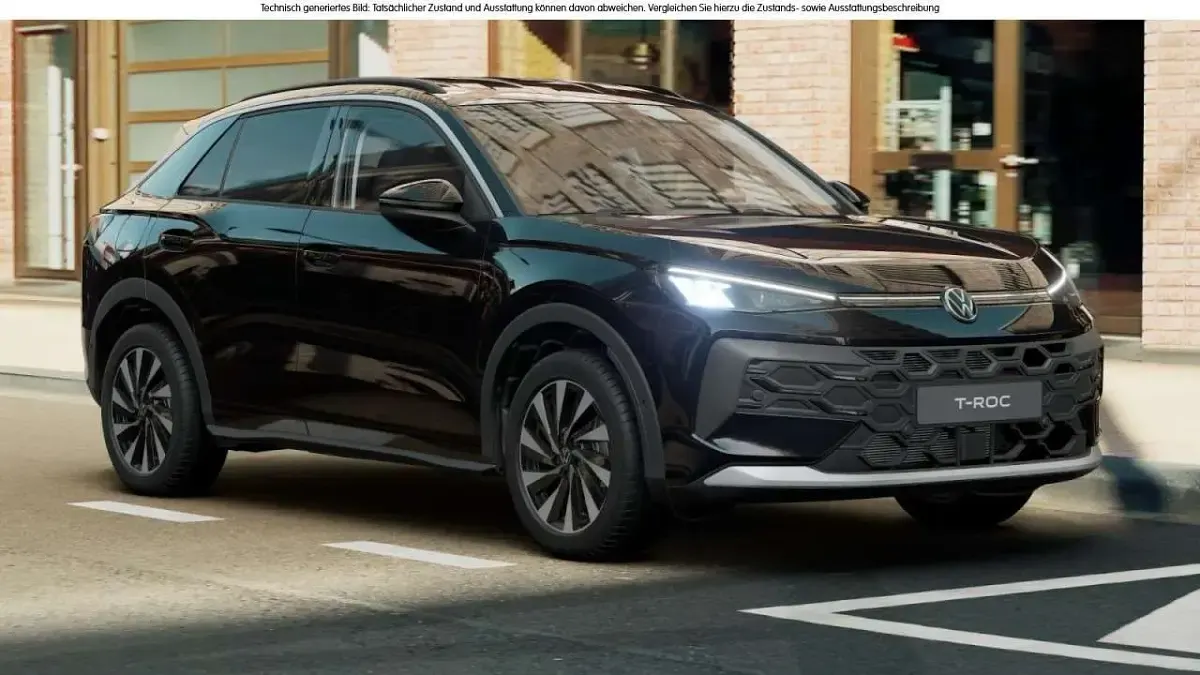 Gebraucht VW T-Roc Life 116 PS (85 kW) 2026 Grenadillschwarz SUV