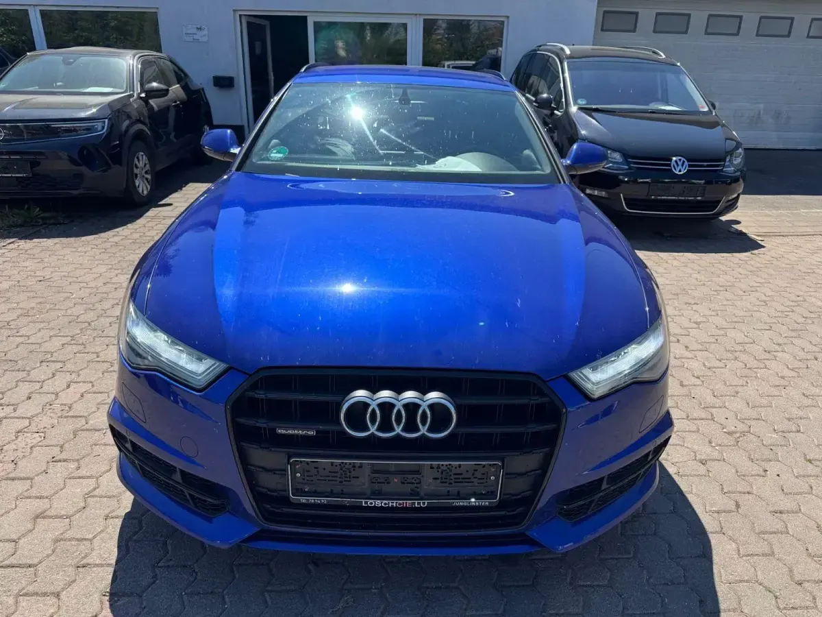 Gebraucht Audi A6 S-Line 272 PS (200 kW) 2017 Blau Kombi