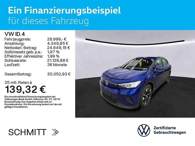Gebraucht VW ID.4 Pro 150 kW (204 PS) 2023 Blue dusk metallic (metallic) SUV