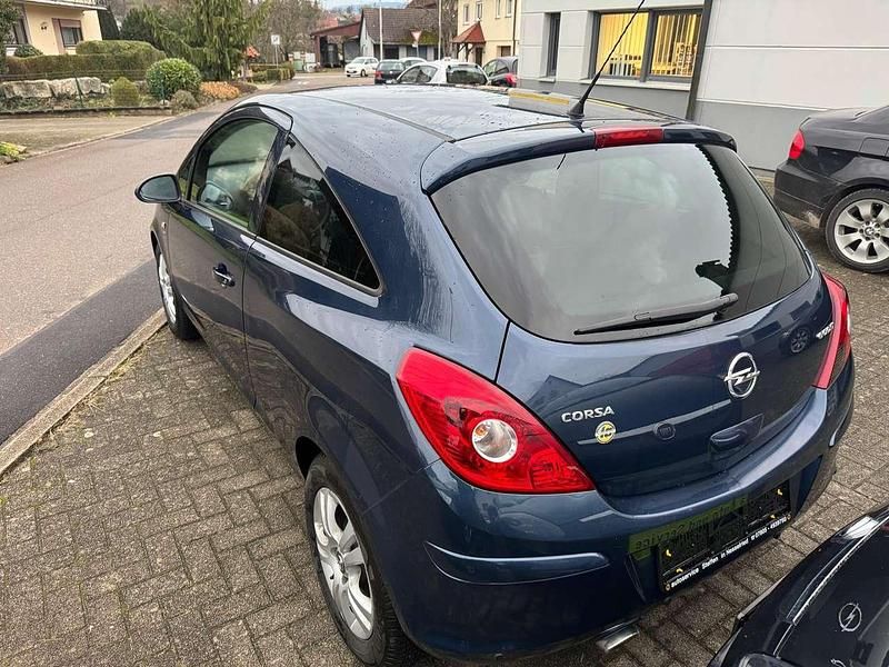 Gebraucht Opel Corsa Satellite 70 PS (51 kW) 2011 Blau Kleinwagen