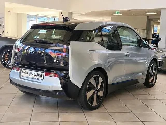 Gebraucht BMW i3 170 PS (125 kW) 2014 Ionic silver mit akzent bmw i blau Kleinwagen